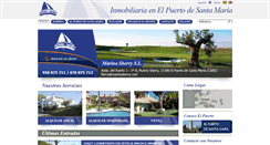 Desktop Screenshot of marinasherry.com
